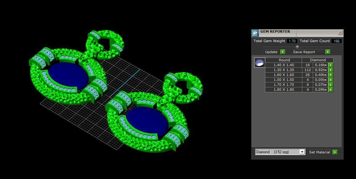 Earring 08 3D print model_4