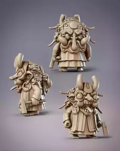Botenko 3D print model figurine 3D print model