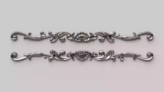 CNC Item 6 Sculpted Ornament Pack Vol 4 3D print model