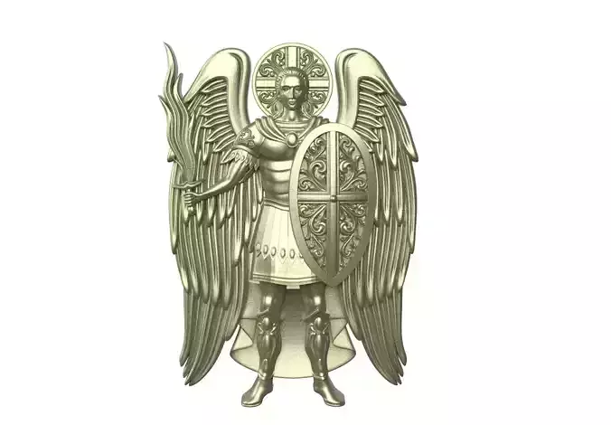 Sculpture of Archangel Michael