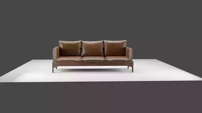 3D couch scene