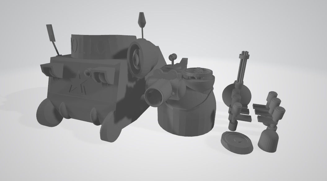Bonaparte 3D print model_15