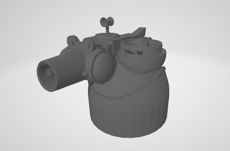 Bonaparte 3D print model_7