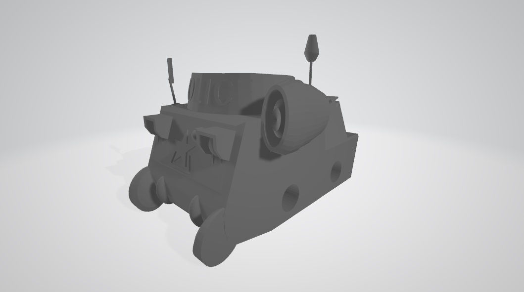 Bonaparte 3D print model_10