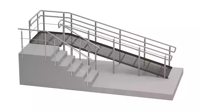 ramp and stairs