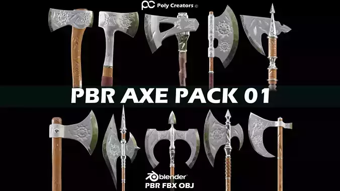 PBR AXE PACK 01