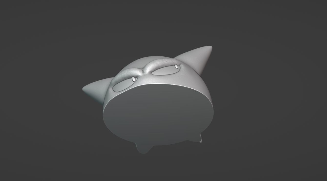 Gengar the spy - 3D print 3D print model_8