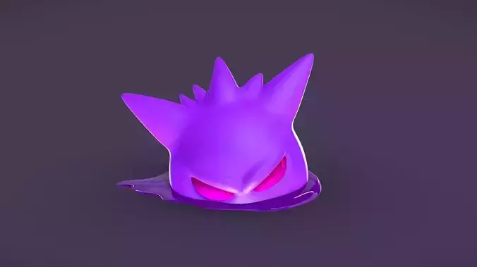Gengar the spy - 3D print 3D print model