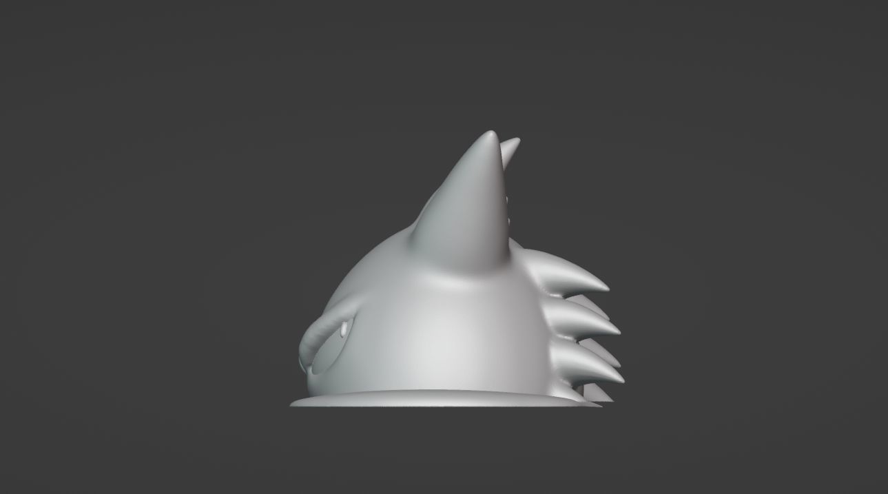 Gengar the spy - 3D print 3D print model_7