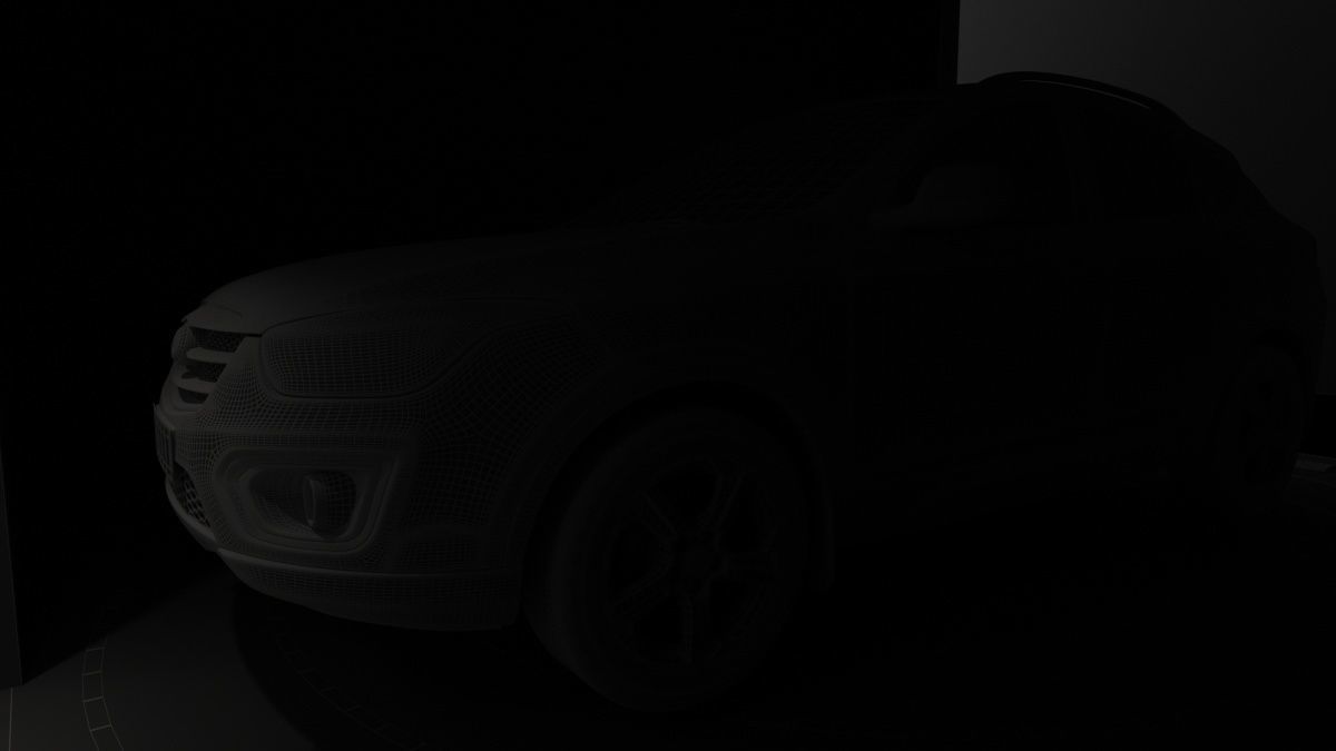 Automobile 4S Shop 3D model_23