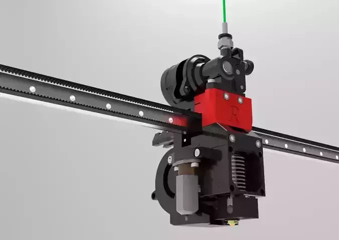 R DIRECT DRIVE FOR ORBITER AND E3DV6 3D print model