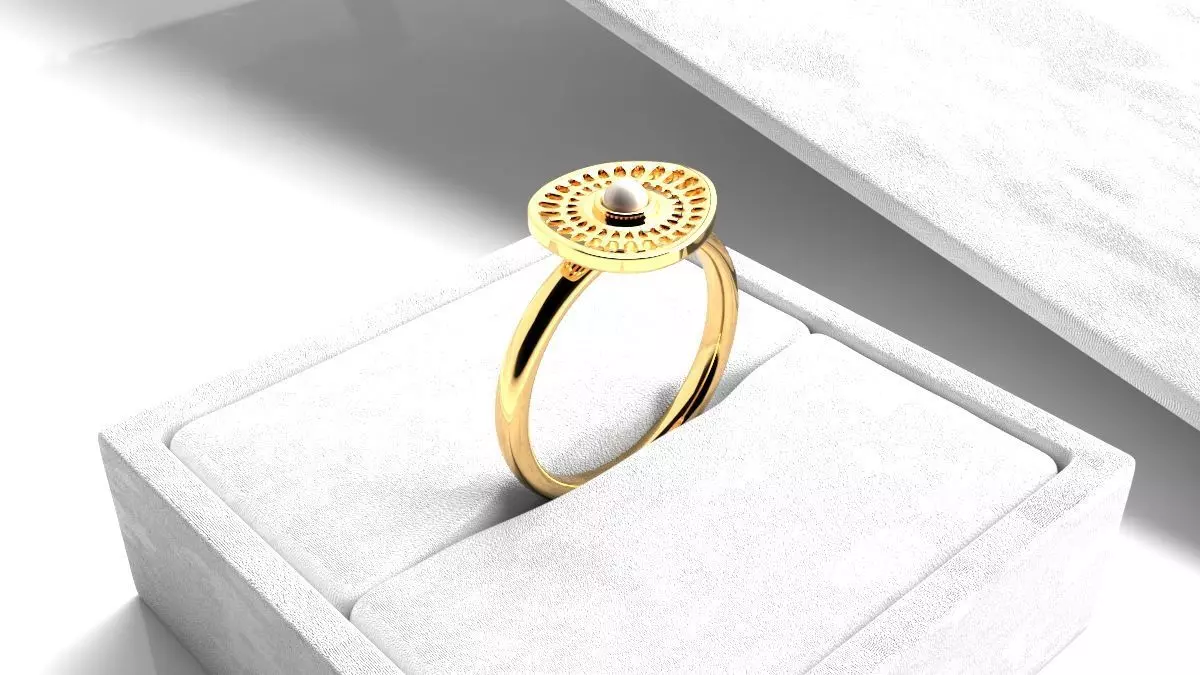 Ring 004 model 1 Free 3D print model