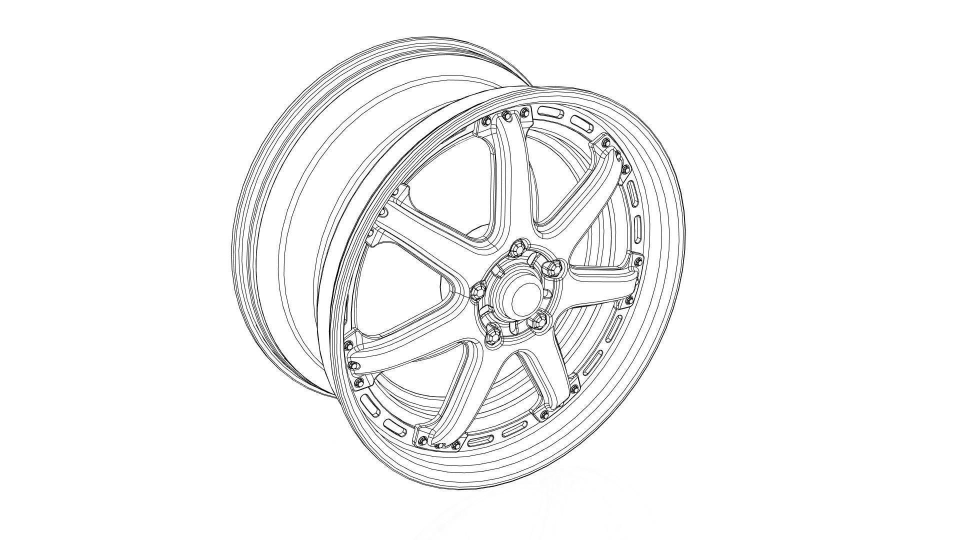 Rays volk gt7 rim 3D model_9