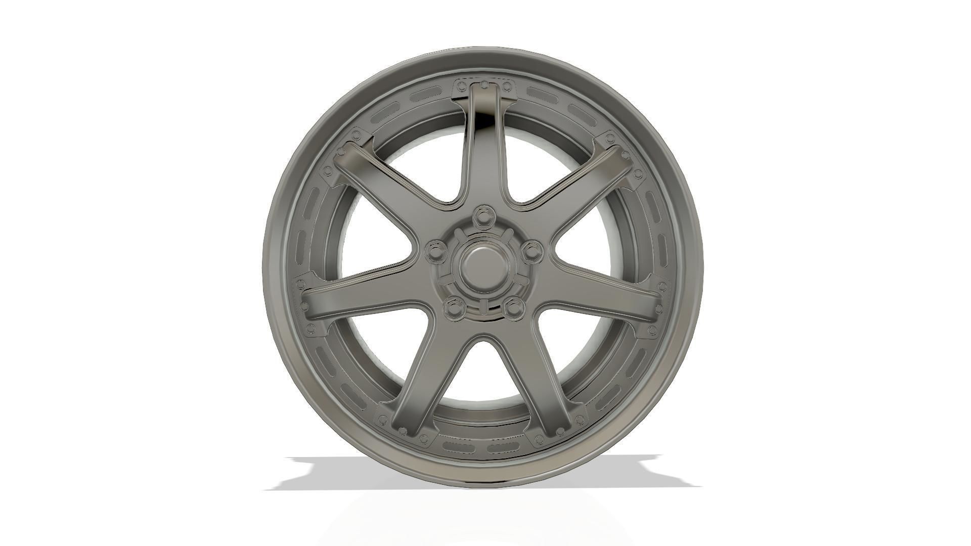 Rays volk gt7 rim 3D model_8