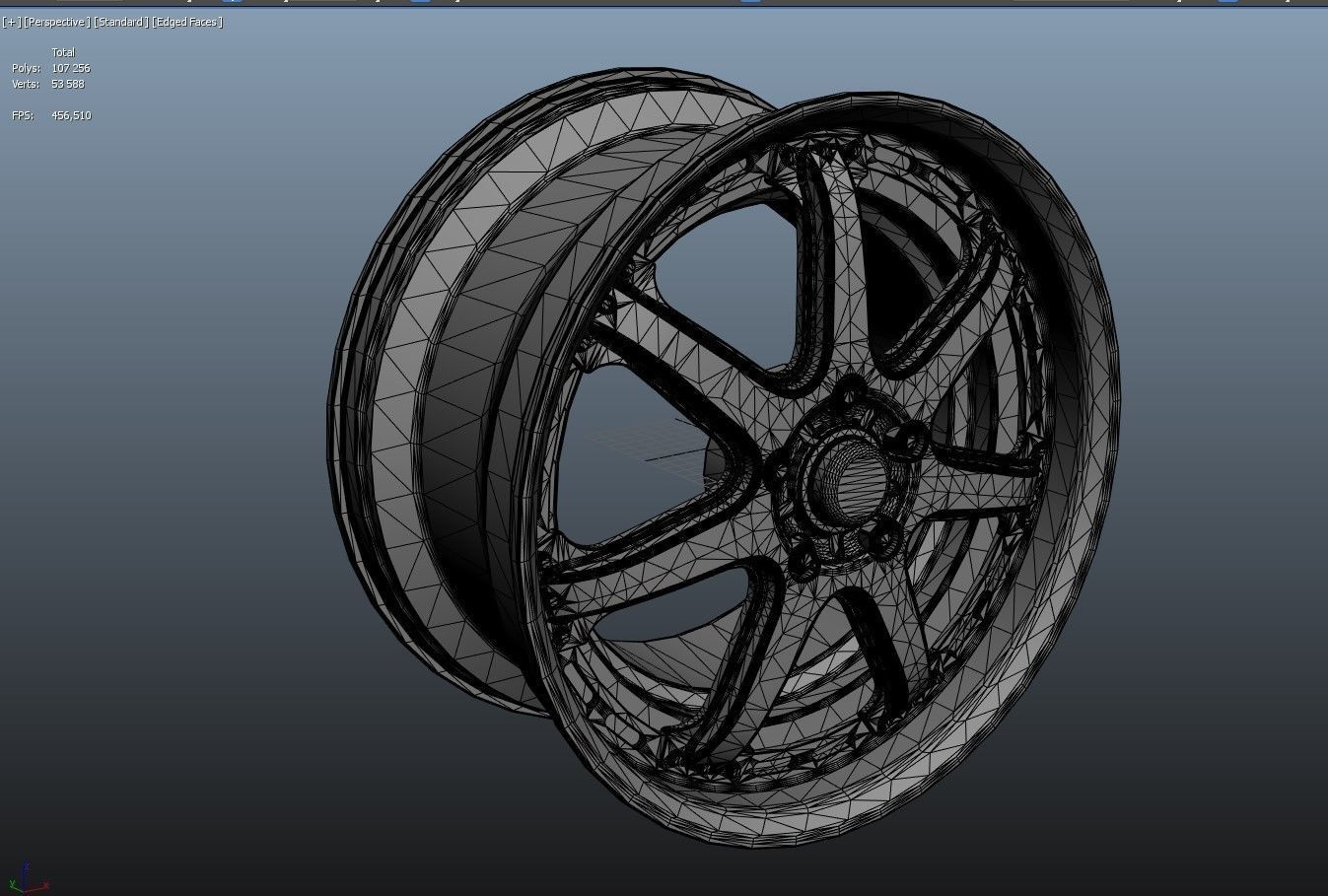 Rays volk gt7 rim 3D model_14