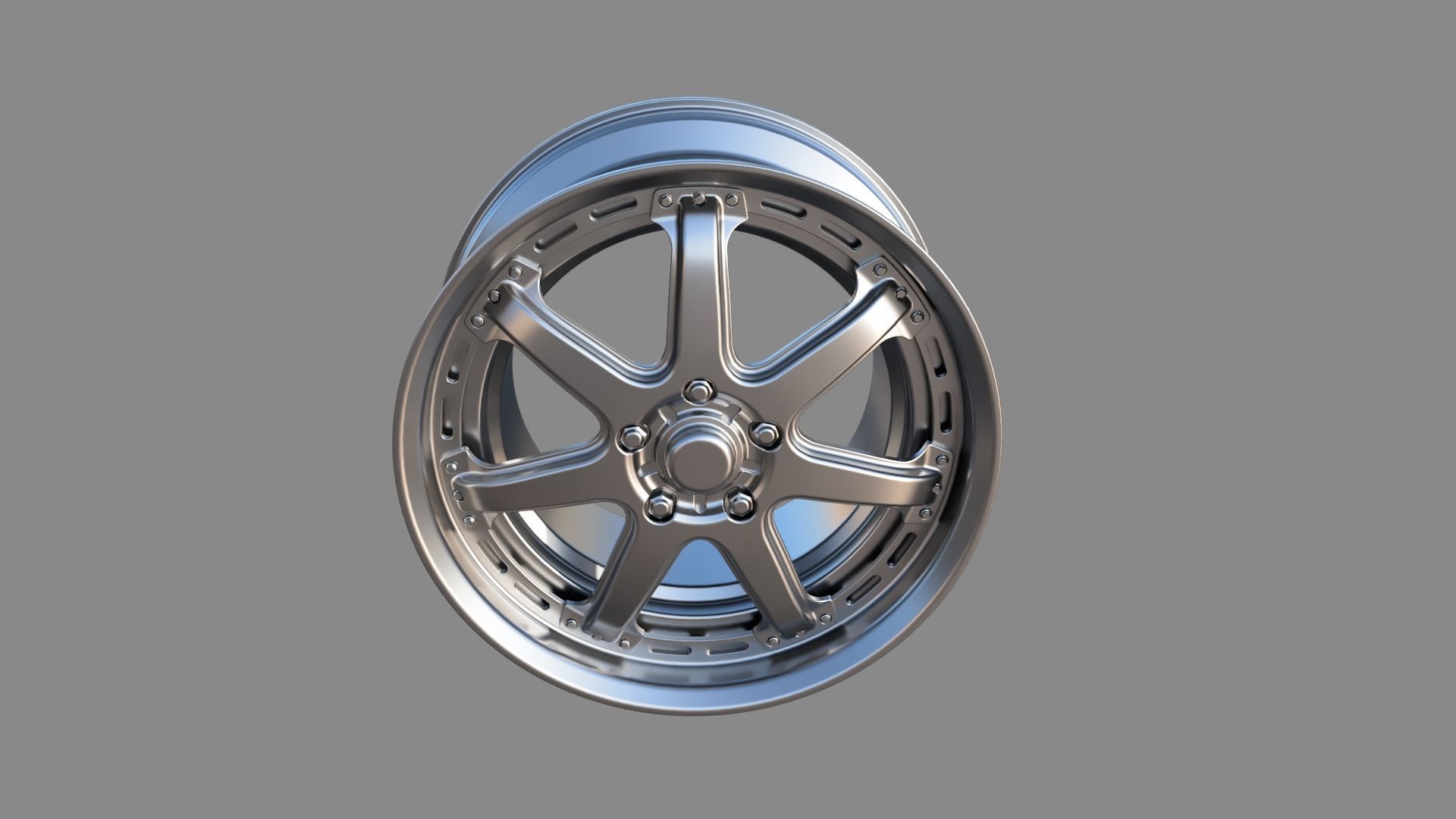 Rays volk gt7 rim 3D model_2