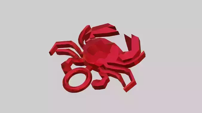 A beautiful crap for your keychain