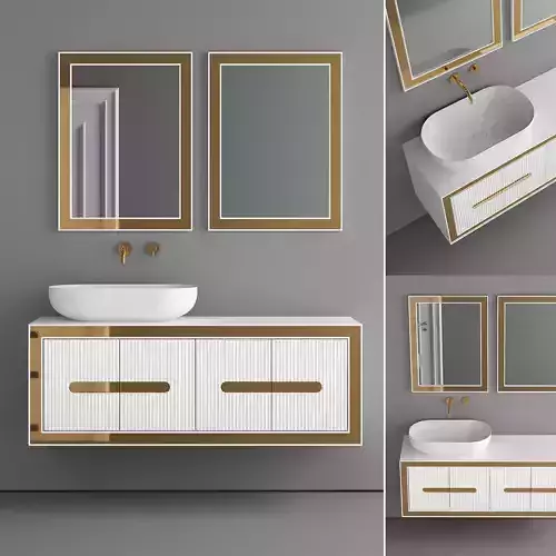 Modern Bathroom Cabinet  no  136