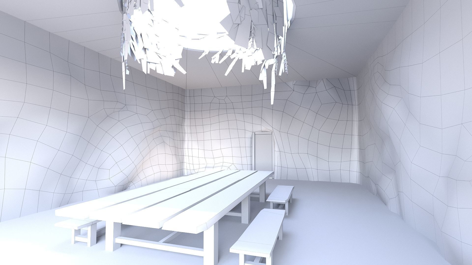 Rock Room Low Poly Low-poly 3D model_5