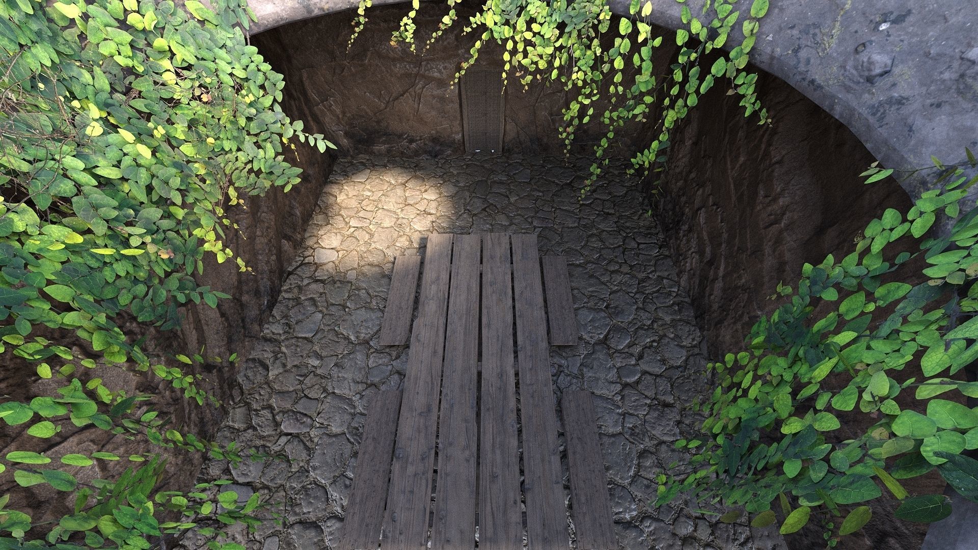 Rock Room Low Poly Low-poly 3D model_6