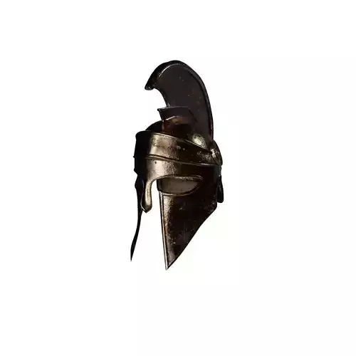 Espartan Helmet Low-poly 3D model