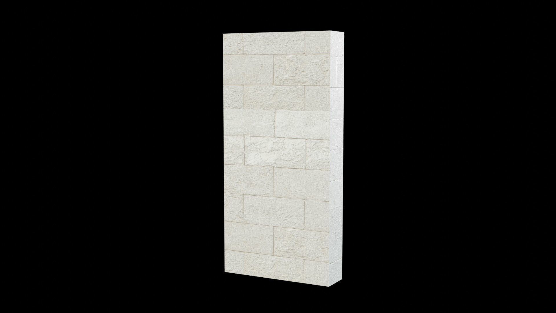 Ruins pack - Old Temple Low-poly 3D model_7