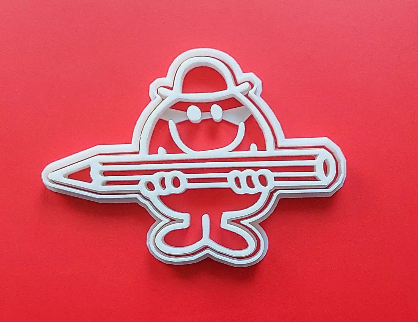 Mr Small Cookie Cutter 3D print model