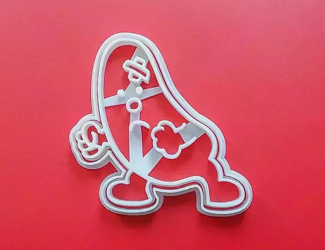 Mr CROSSPATCH Cookie Cutter