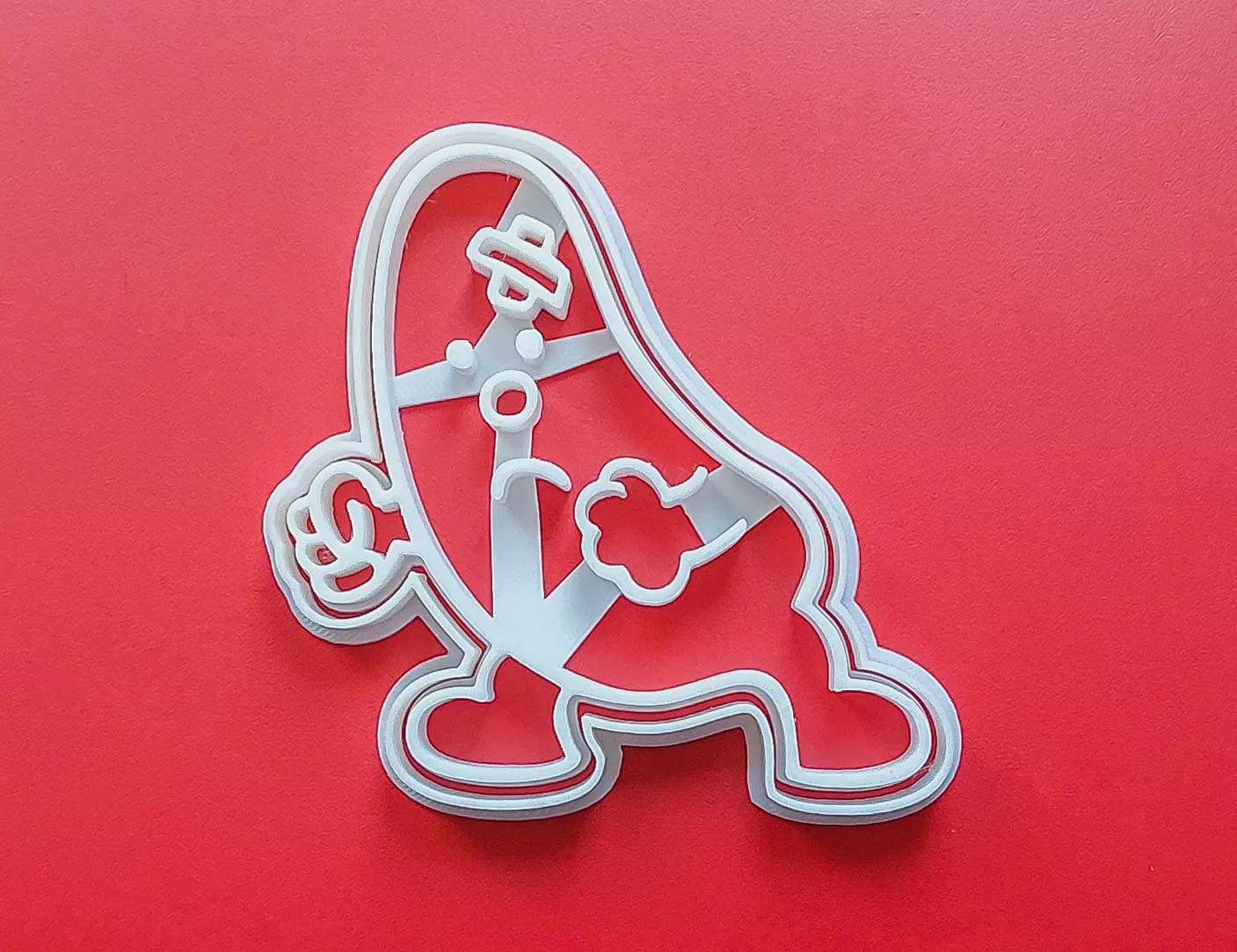 Mr CROSSPATCH Cookie Cutter 3D print model_0