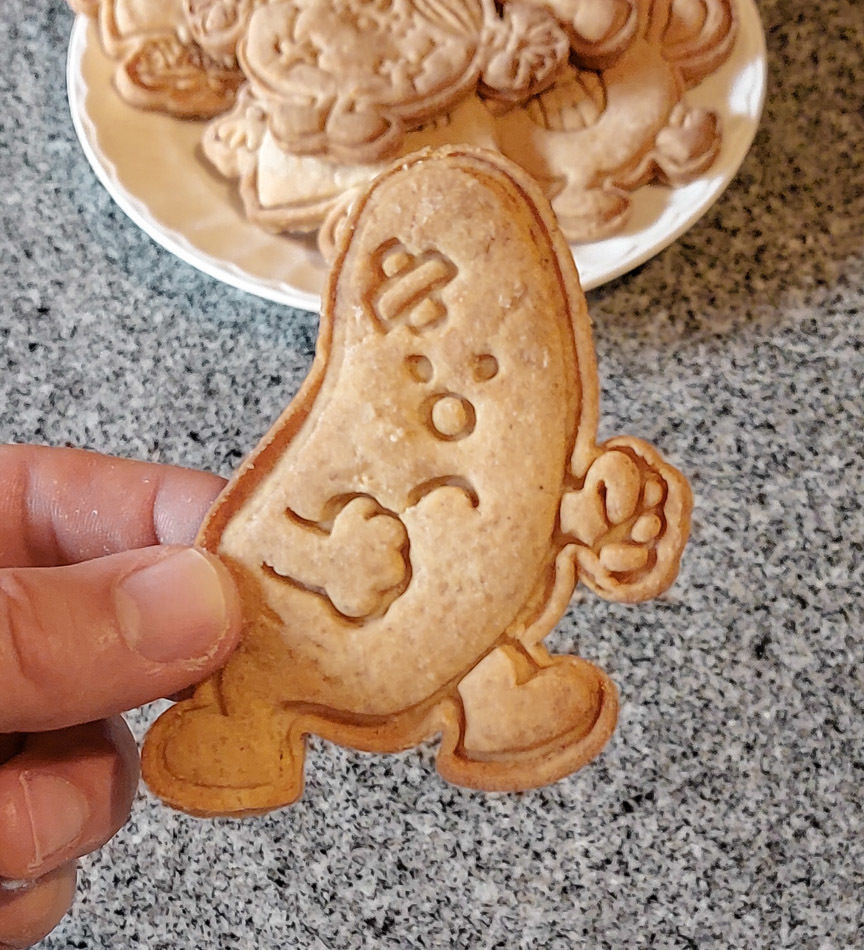 Mr CROSSPATCH Cookie Cutter 3D print model_2