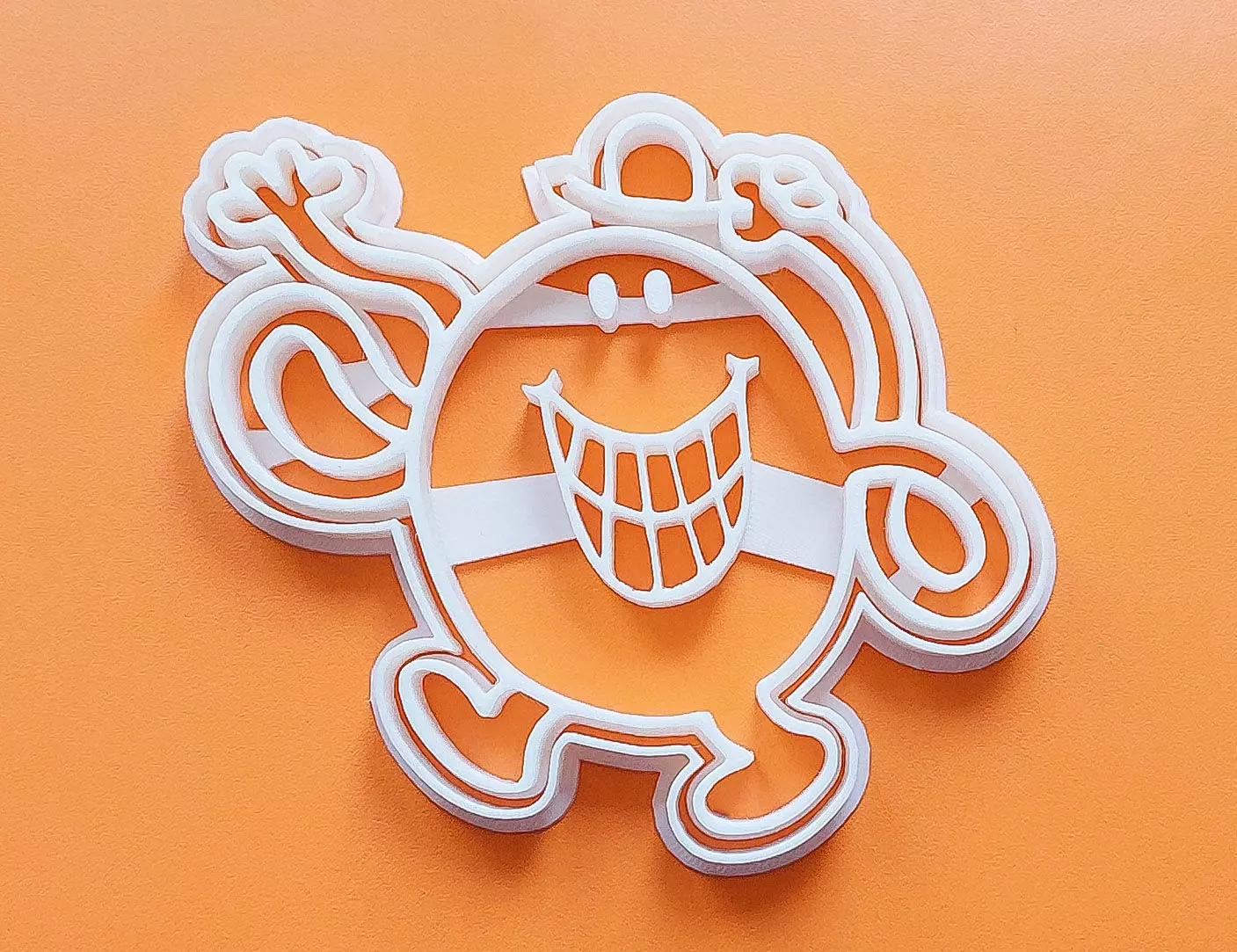 Mr TICKLE Cookie Cutter 3D print model_0
