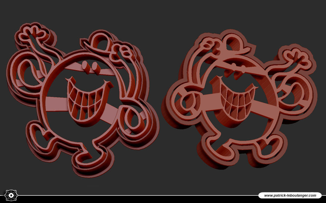Mr TICKLE Cookie Cutter 3D print model_4