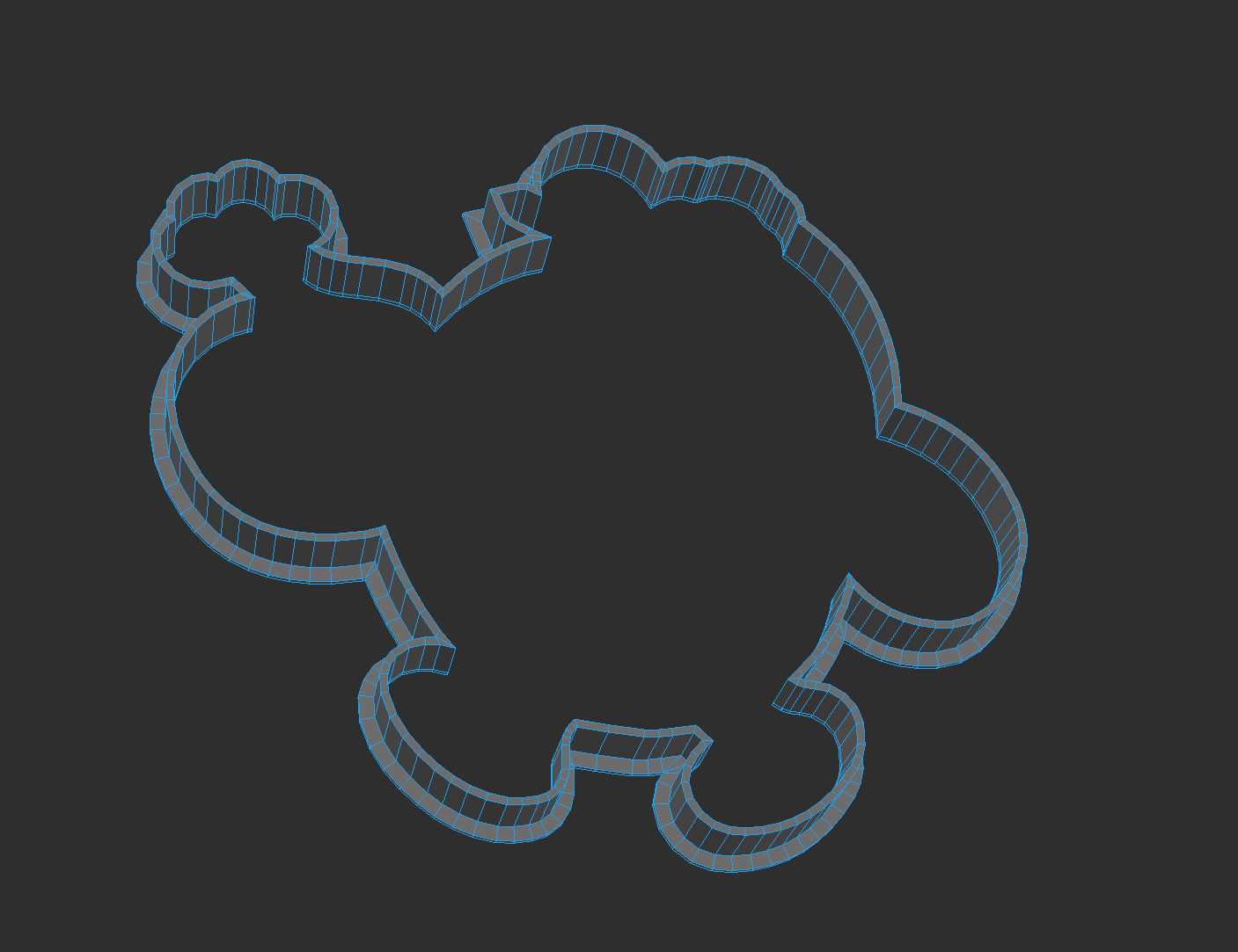 Mr TICKLE Cookie Cutter 3D print model_6