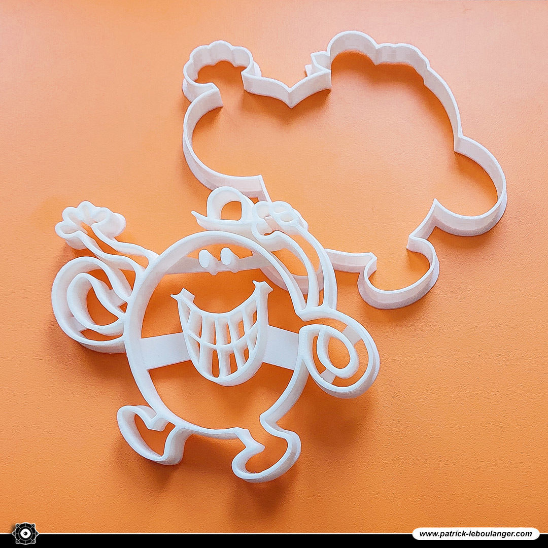 Mr TICKLE Cookie Cutter 3D print model_3