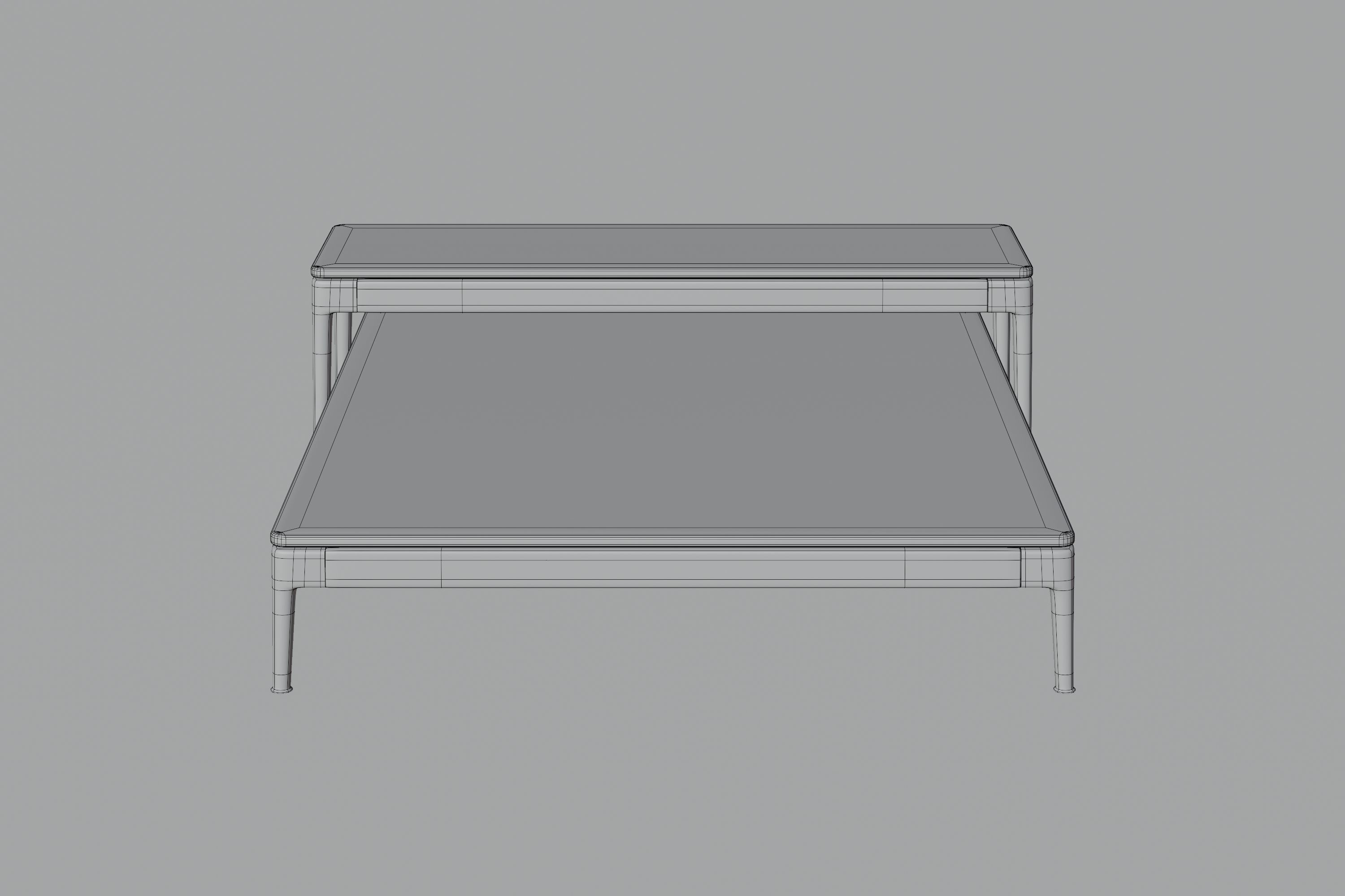 Modern Coffee Table 3D model_4