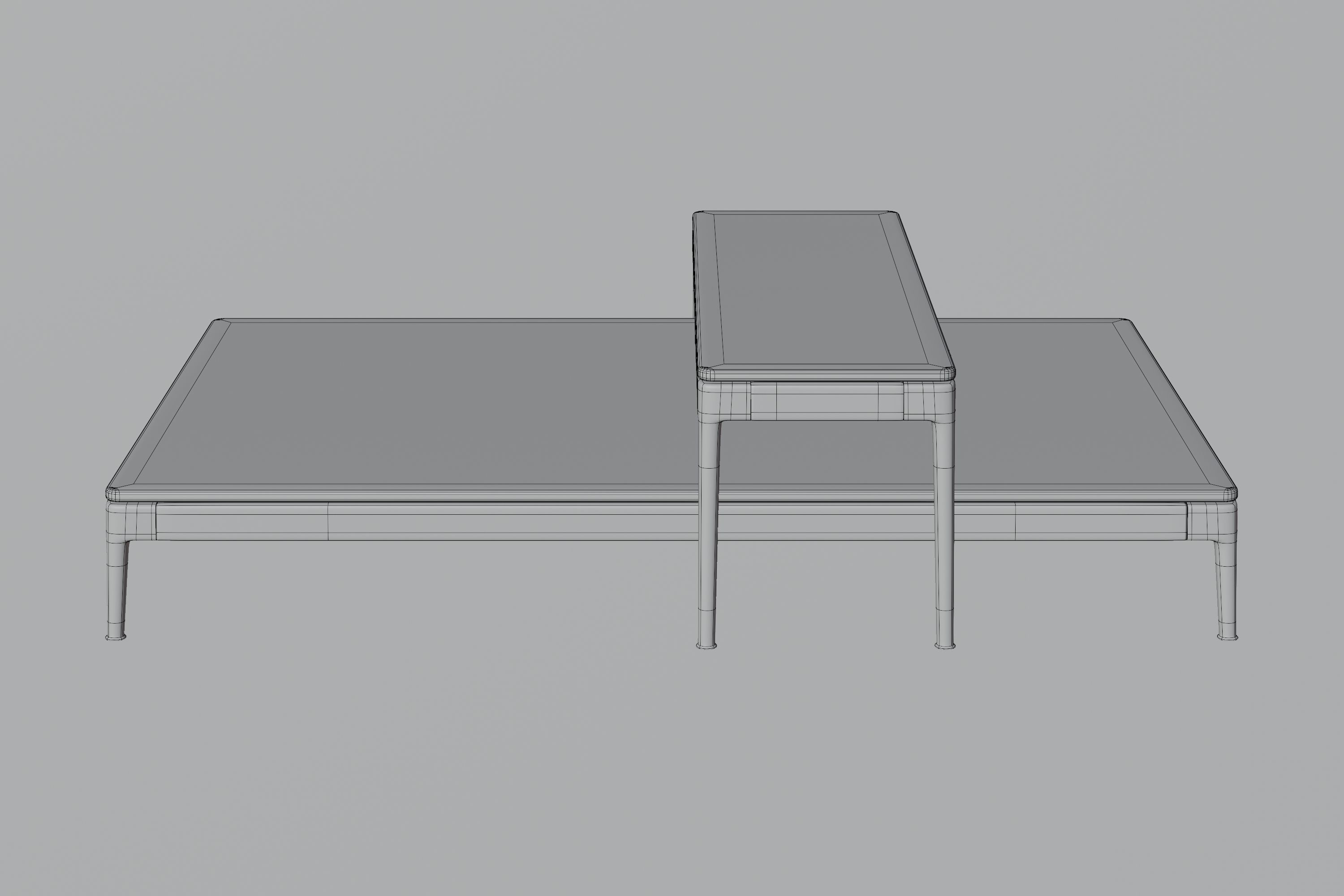 Modern Coffee Table 3D model_14