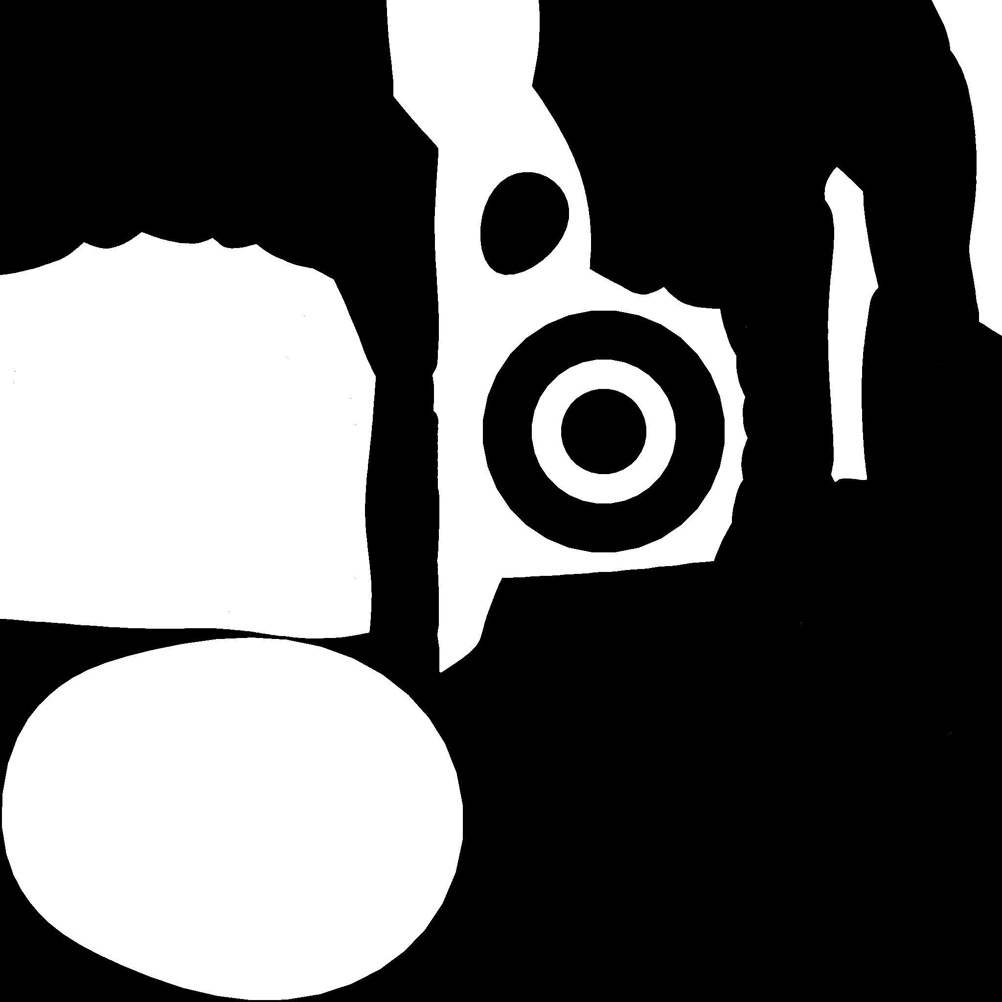 SciFi Backpack D08 Full Black - Fashion Character Design Low-poly 3D model_23