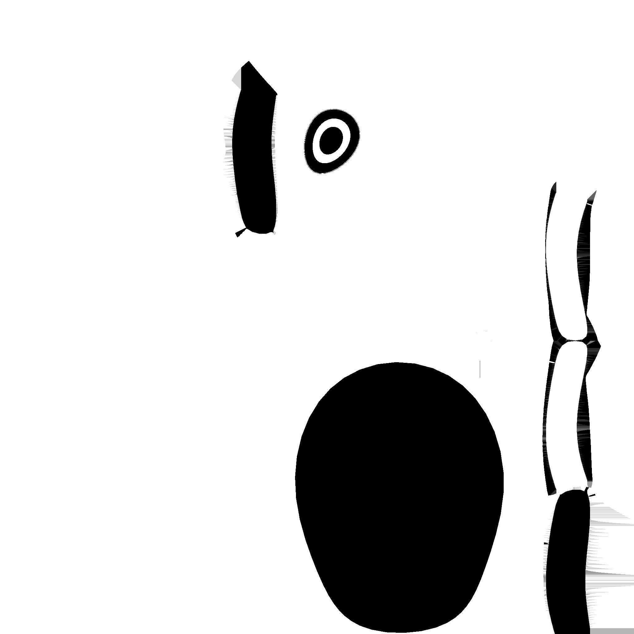 SciFi Backpack D09 Aluminum - Fashion Character Design Low-poly 3D model_23