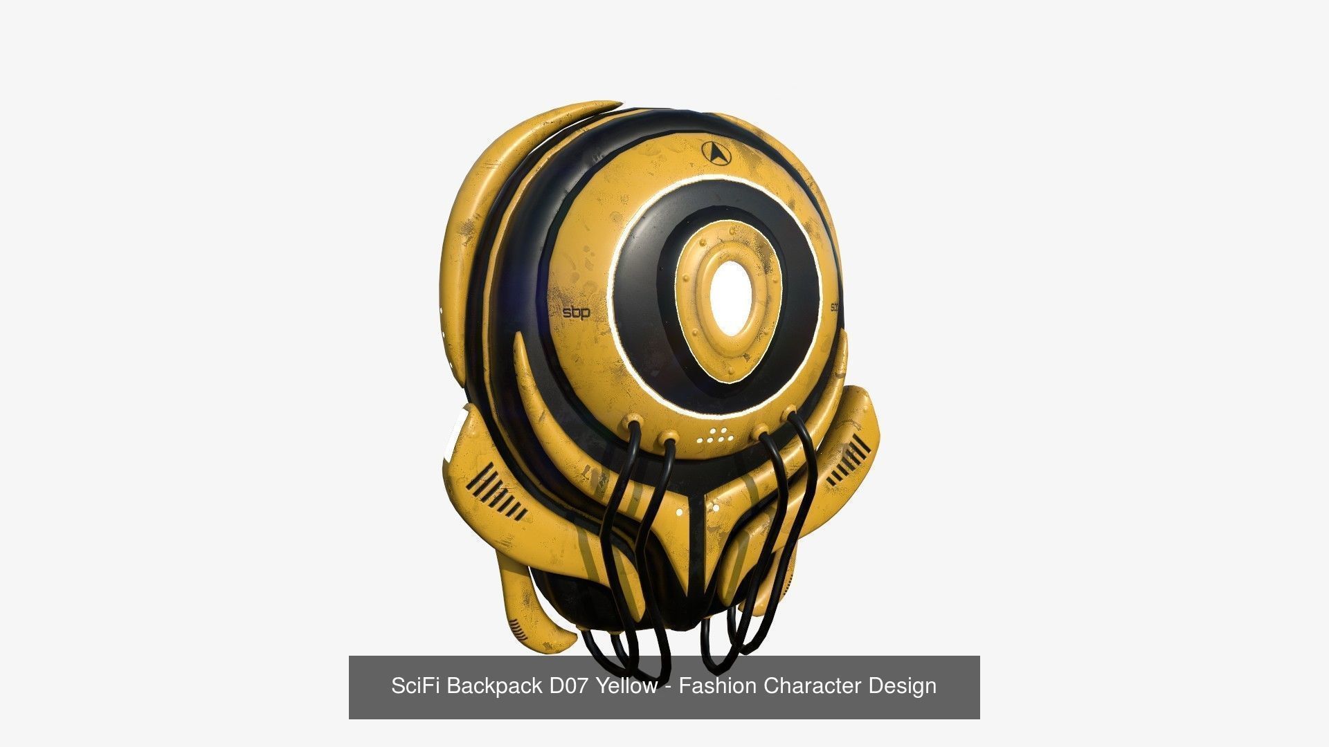 10 SciFi Backpack D Collection - Fashion Character Design _7