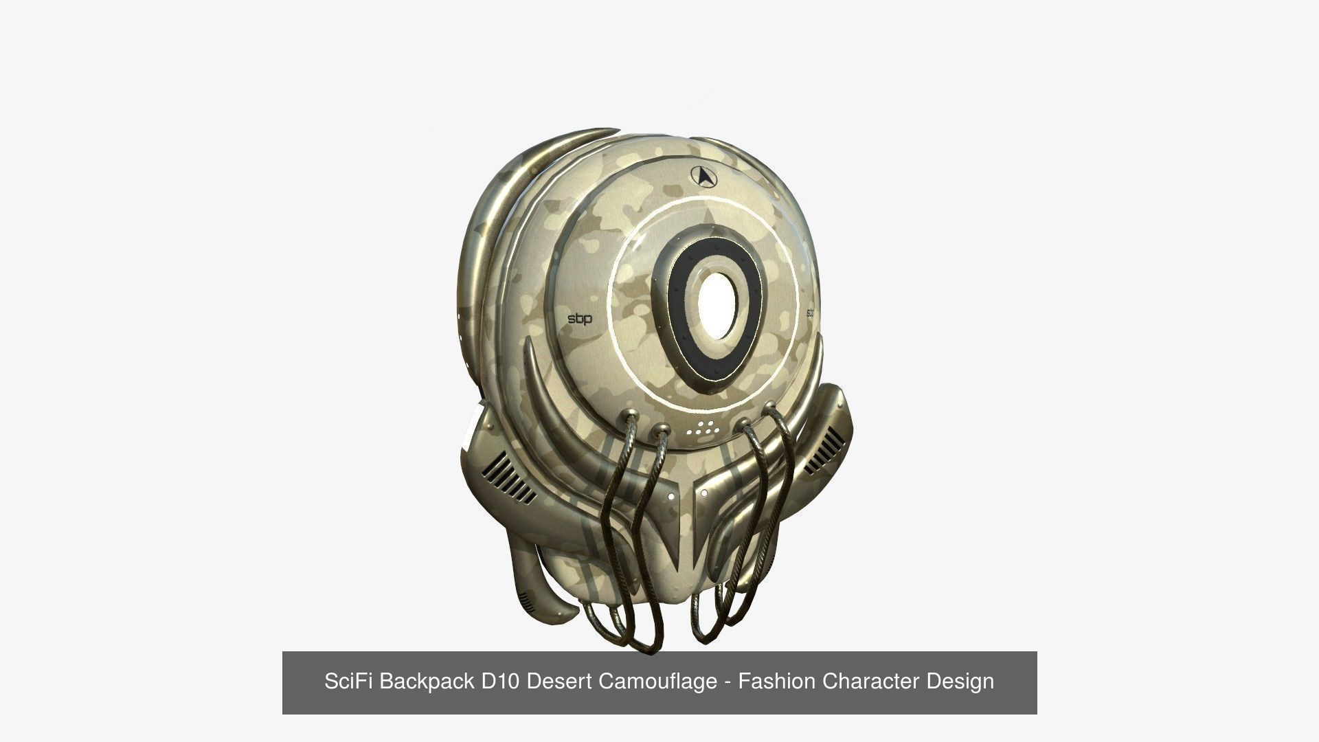 10 SciFi Backpack D Collection - Fashion Character Design _10