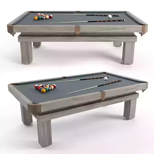 Rustic Pool Table