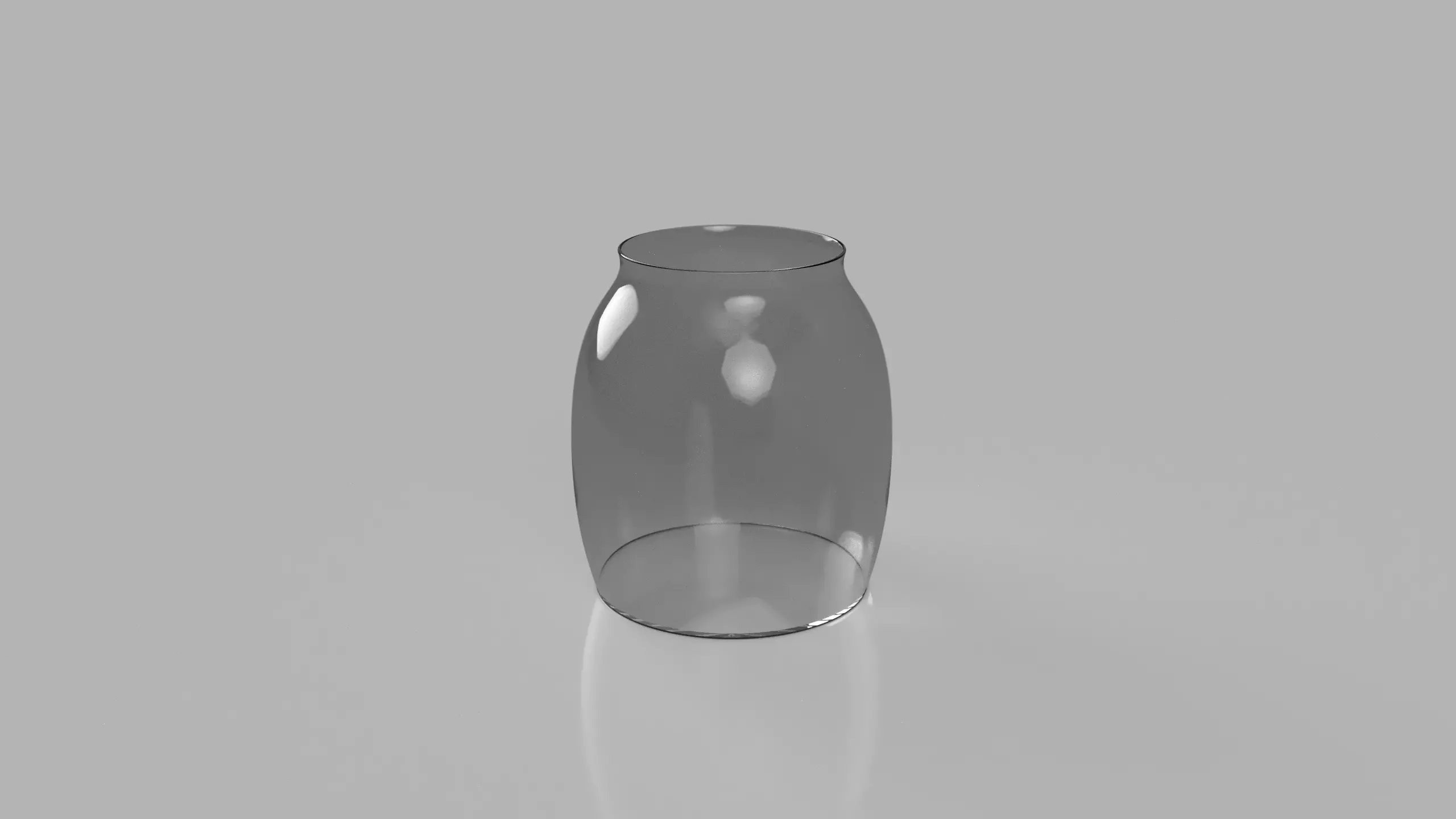 Nice looking small Vase out of Glass Free 3D model