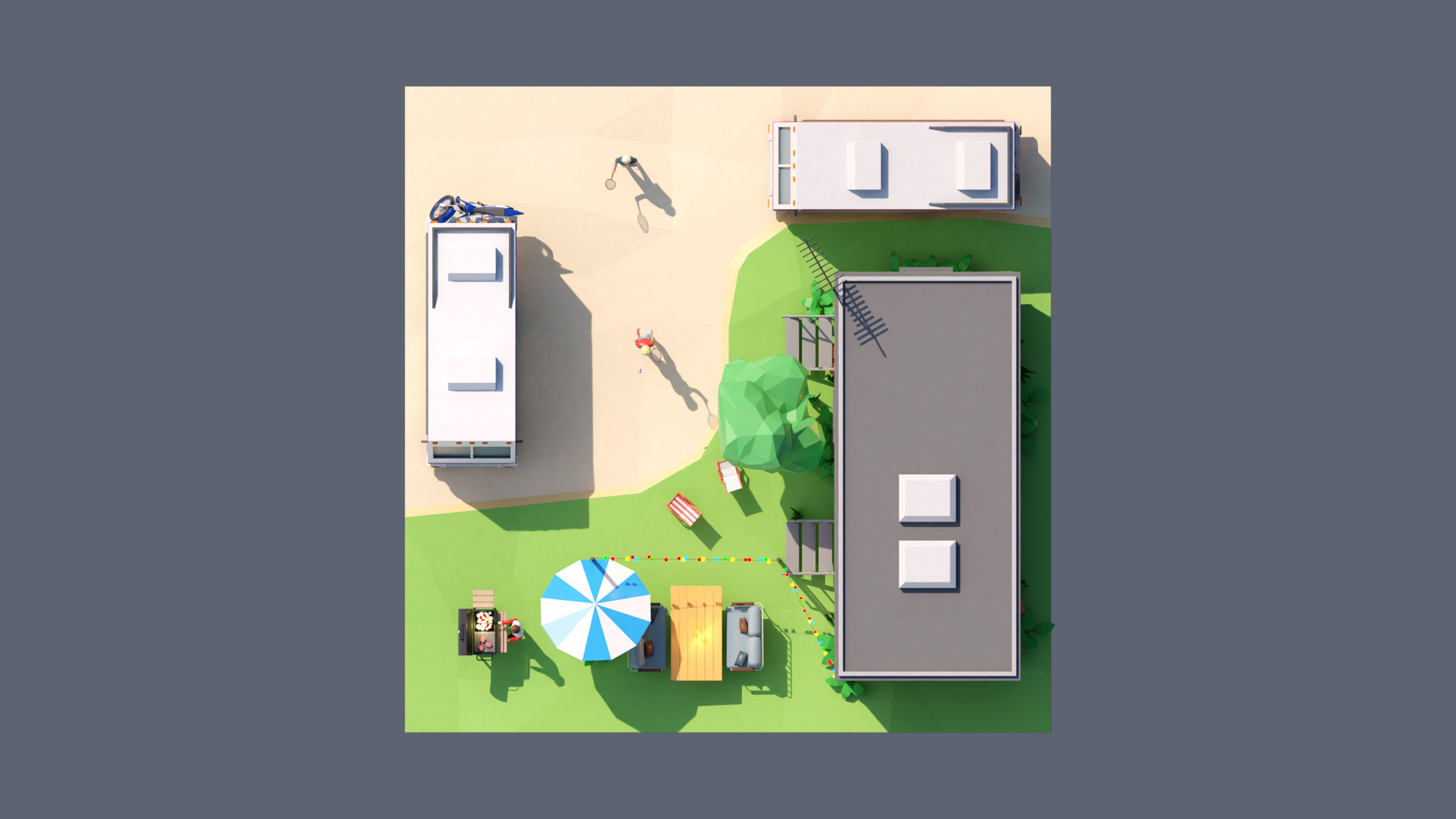 land 53A Low-poly 3D model_4