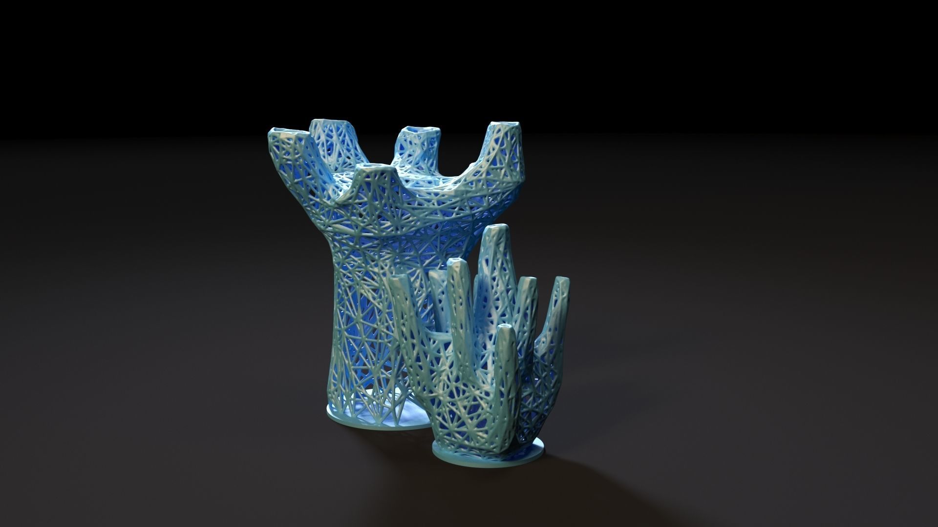 Unusual decorative vase 3D print model_2