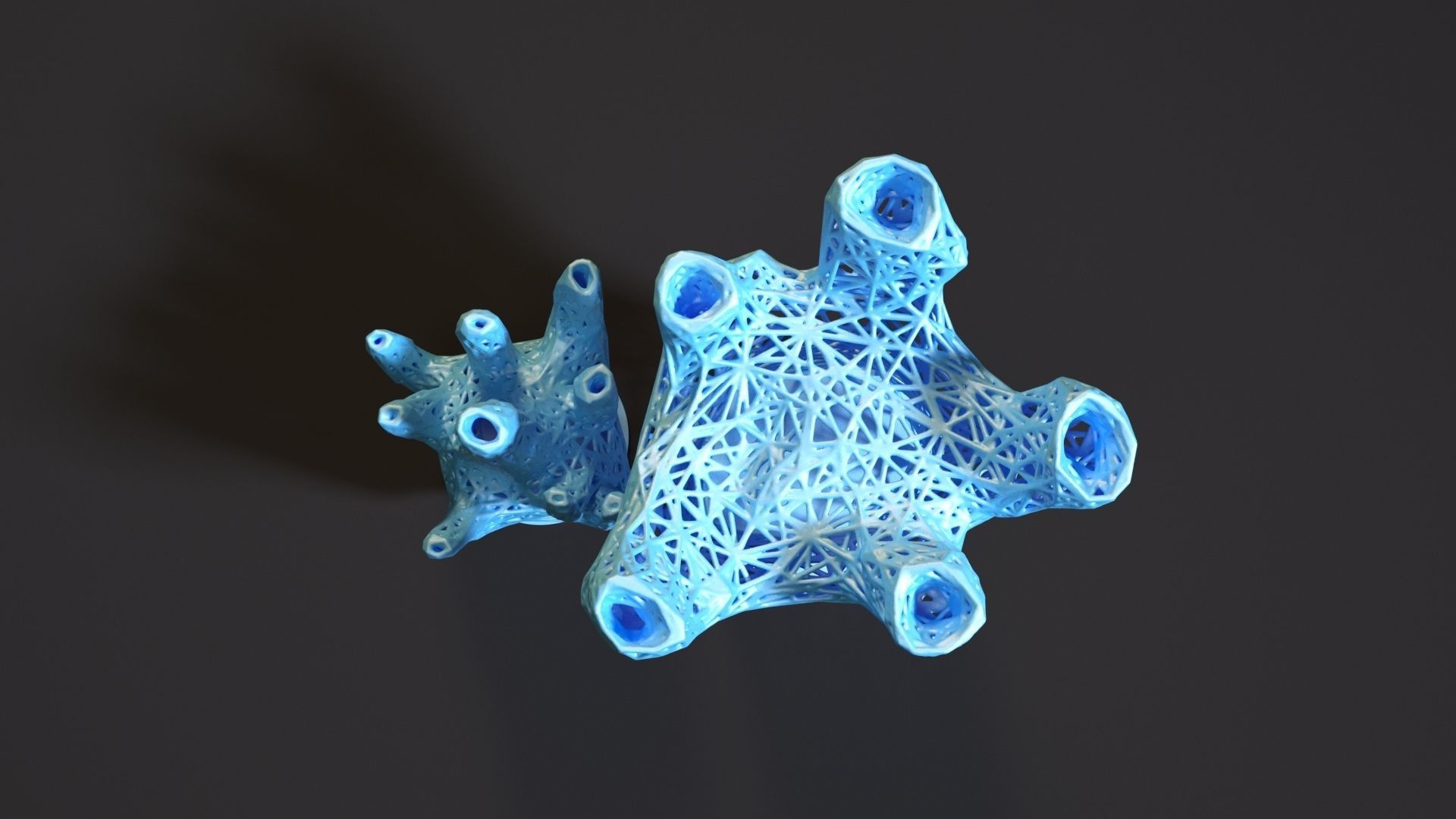 Unusual decorative vase 3D print model_9