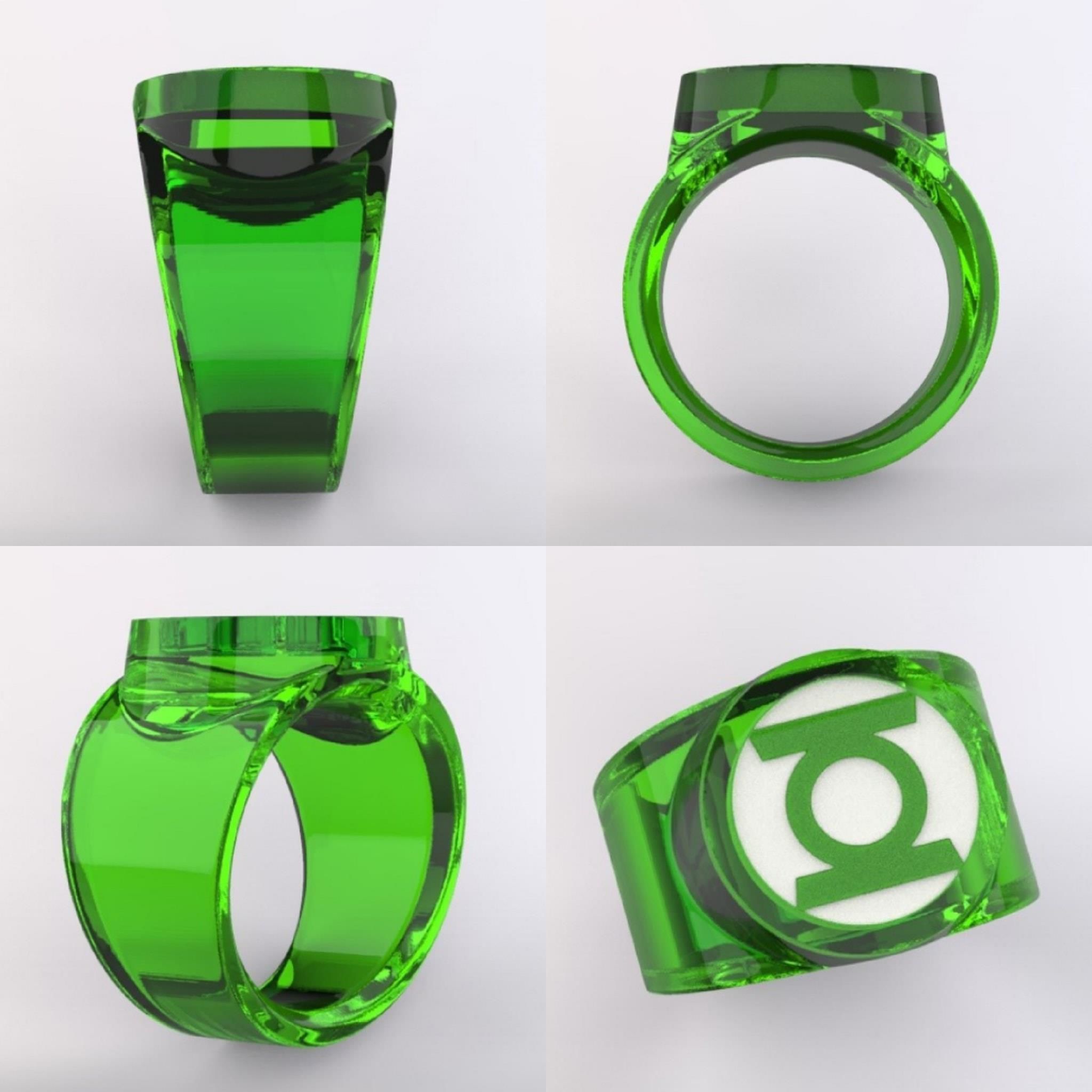 UAB F-Series Complete Lantern Corps Set 3D print model_4