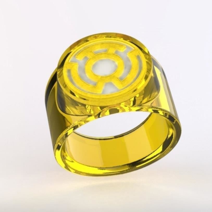 UAB F-Series Complete Lantern Corps Set 3D print model_3