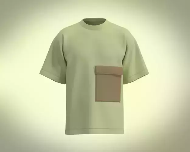 T Shirt-Side Pocket