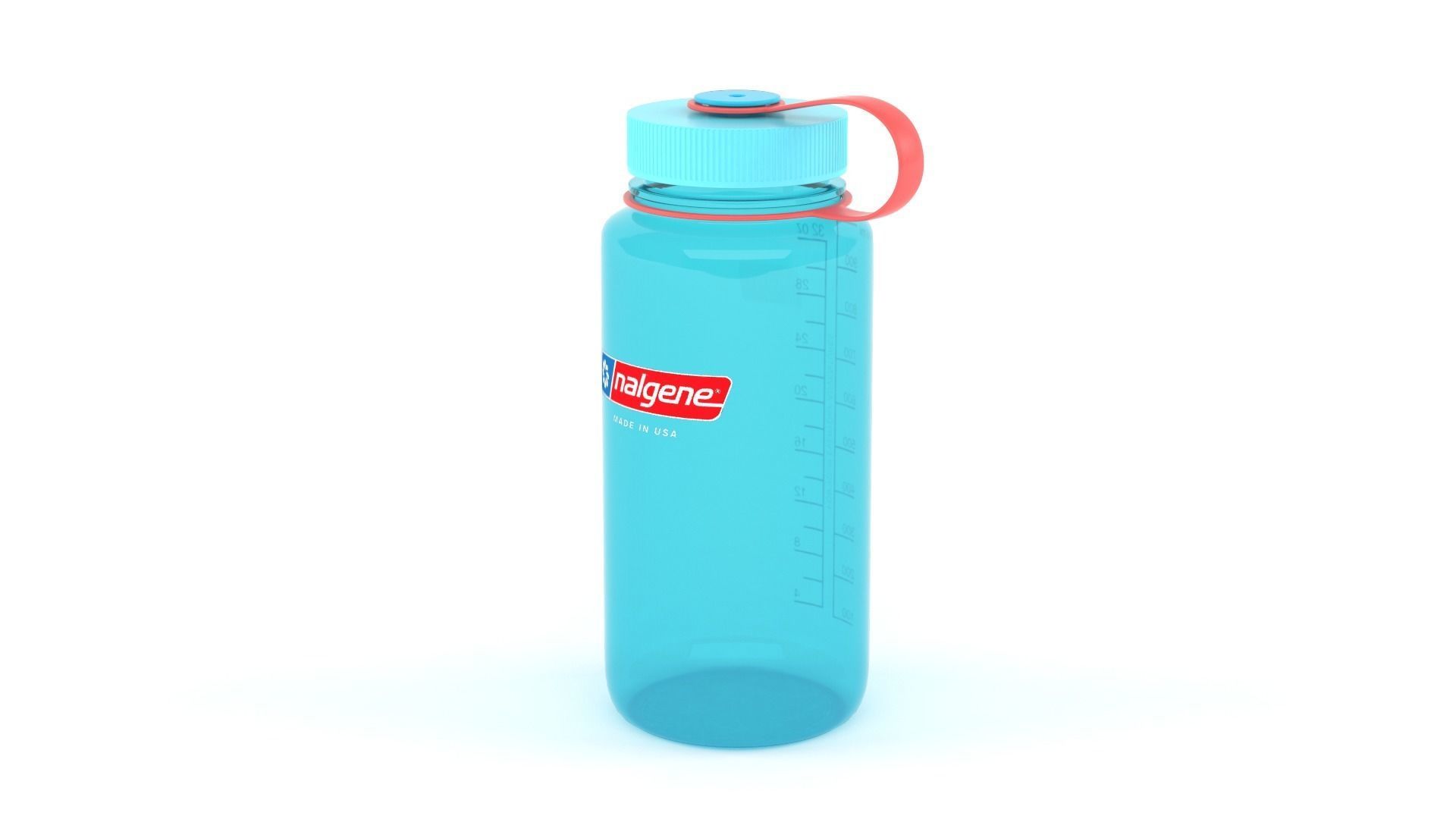 Water Bottle 3D model_2