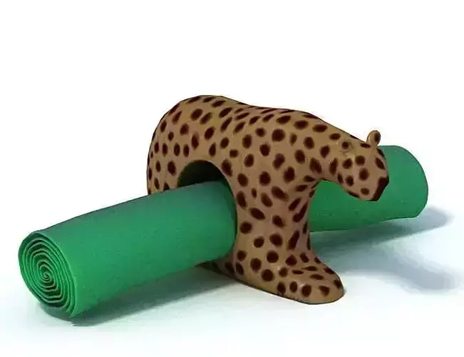 African Tribal Napkin Holder